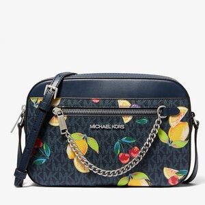 NWT & Dust Bag - Michael Kors Jet Set Fruit Crossbody